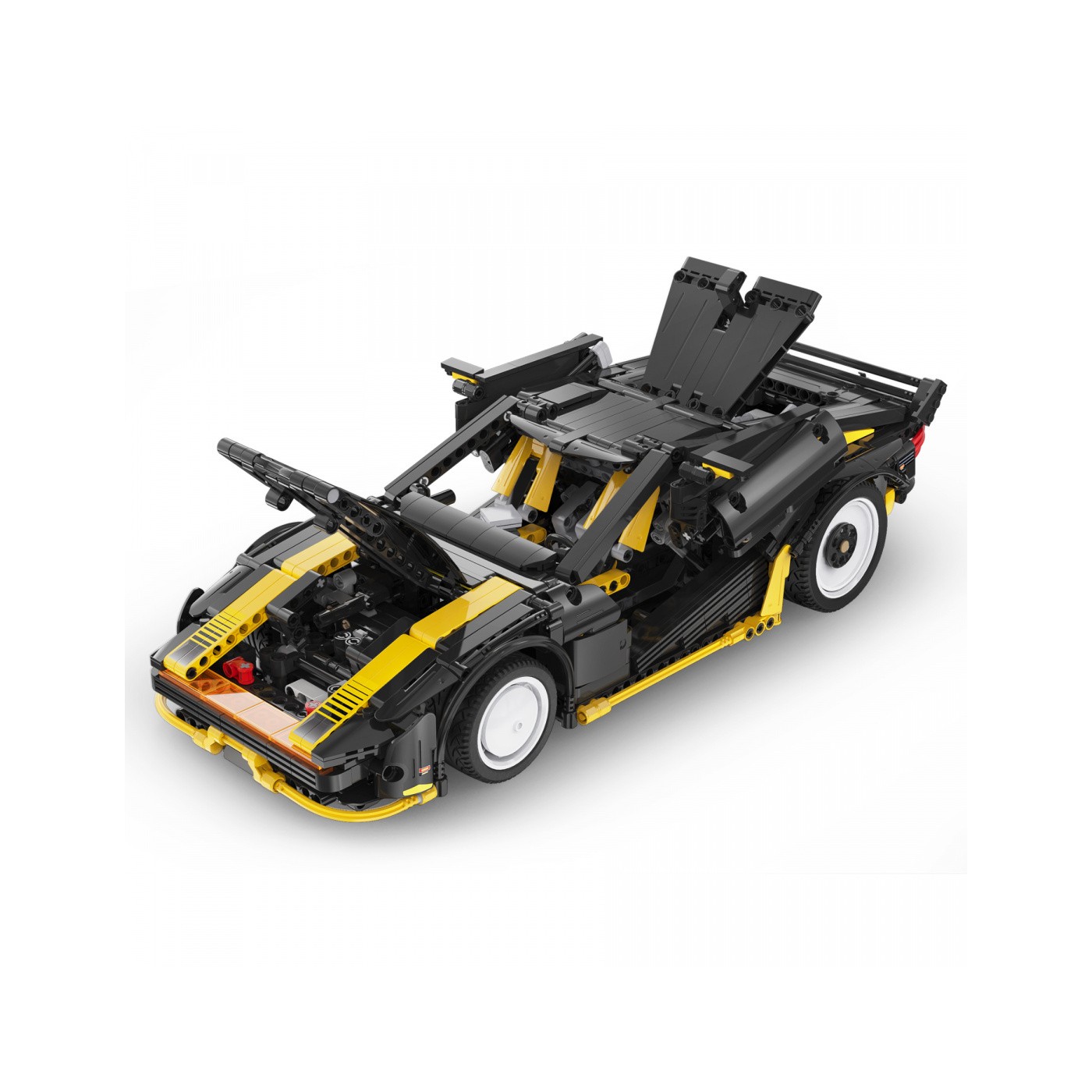 Technické bloky CaDA Cyber Night 1682 el. Turbo-V sportovní vůz pro děti 8+