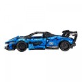 Technické bloky CaDA 2088 el. Závodní auto Dark Knight GTR pro děti od 8let