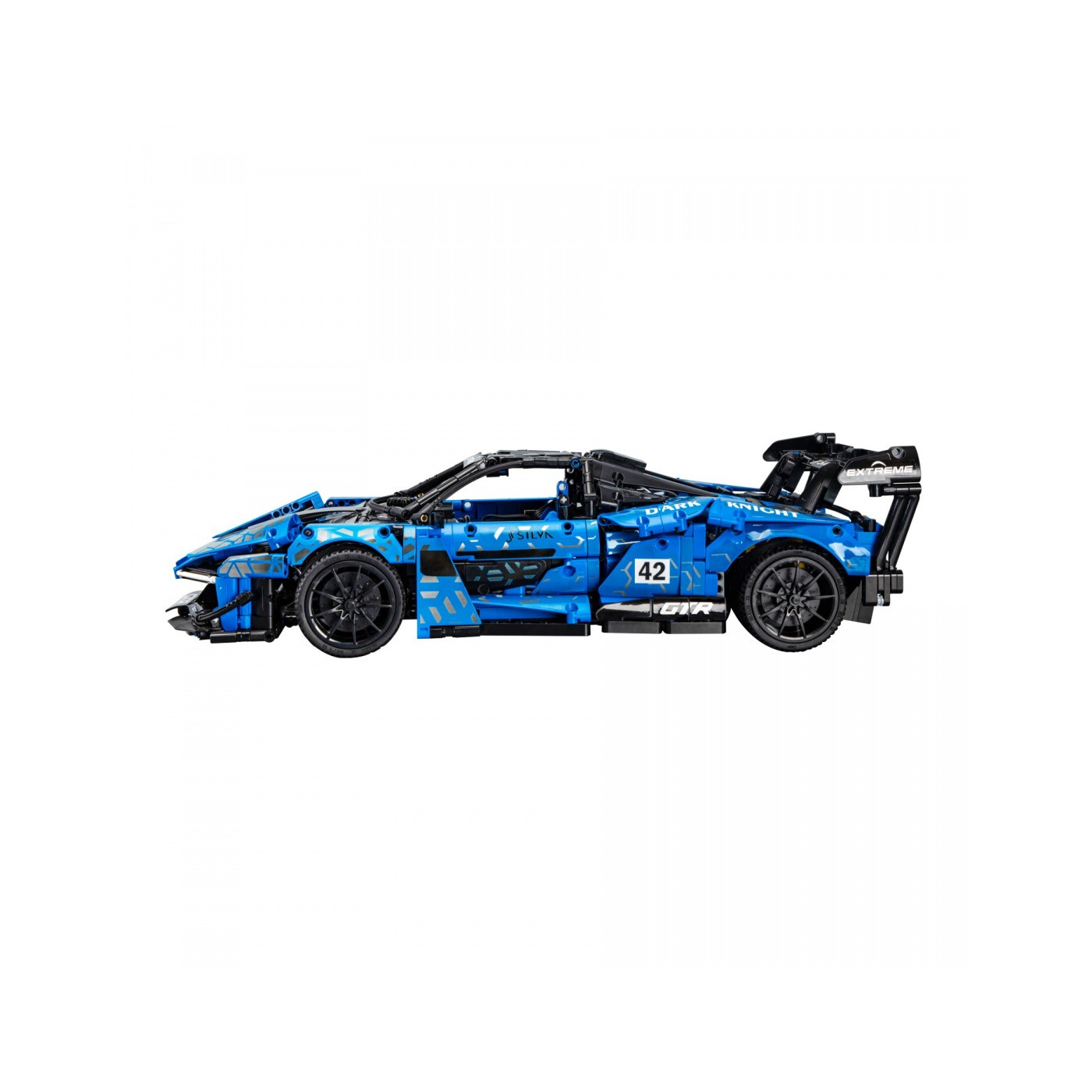 Technické bloky CaDA 2088 el. Závodní auto Dark Knight GTR pro děti od 8let
