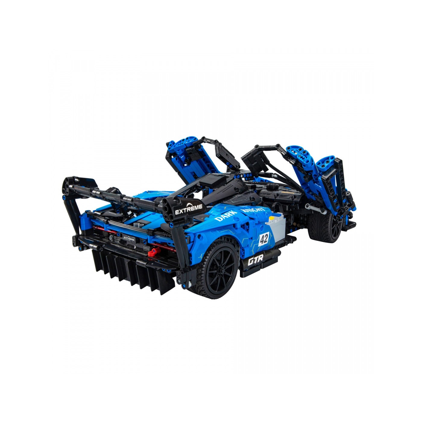 Technické bloky CaDA 2088 el. Závodní auto Dark Knight GTR pro děti od 8let