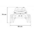 Vozidlo Buggy Clash STRONG 4x4 bílé