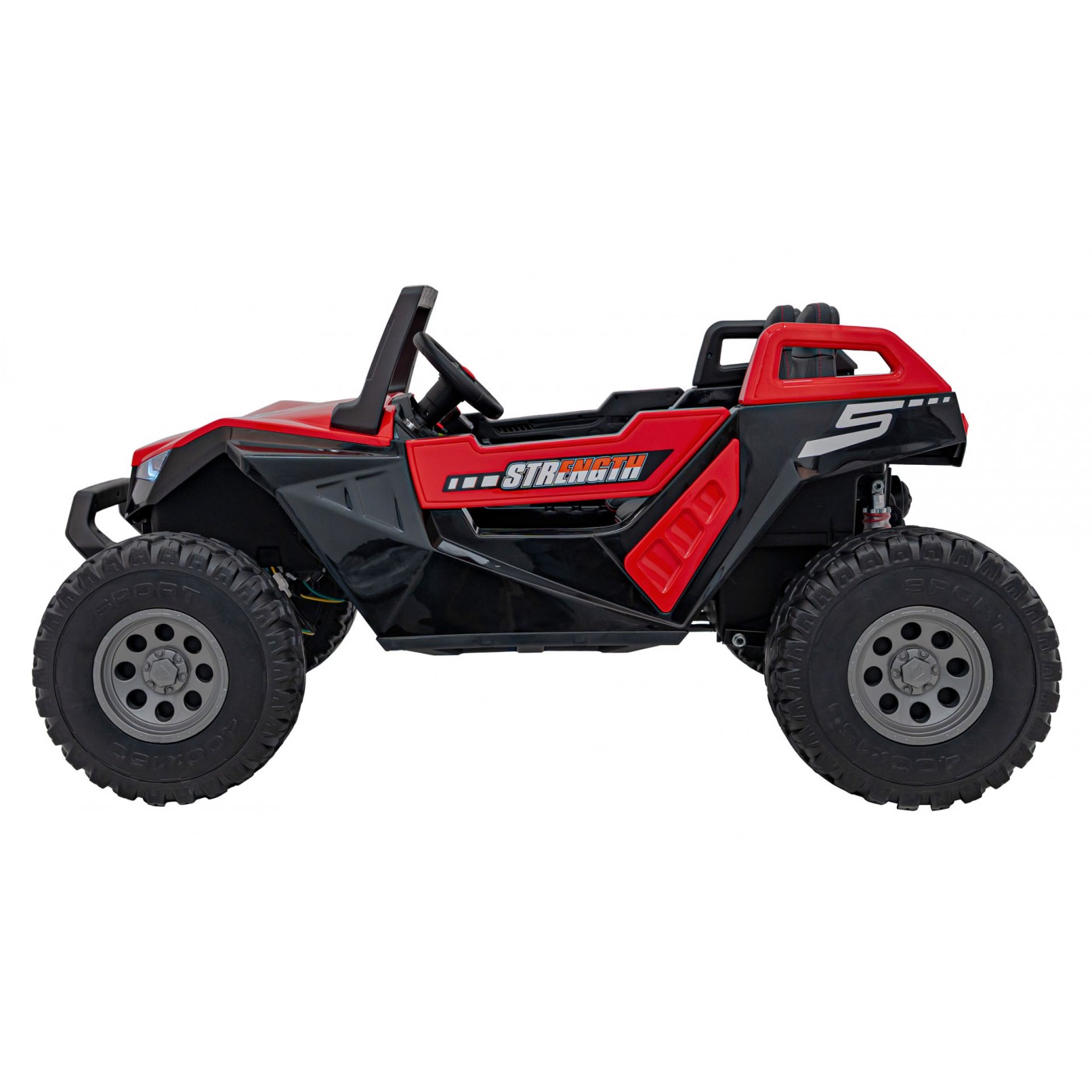 Vozidlo Buggy Clash STRONG 4x4 červené