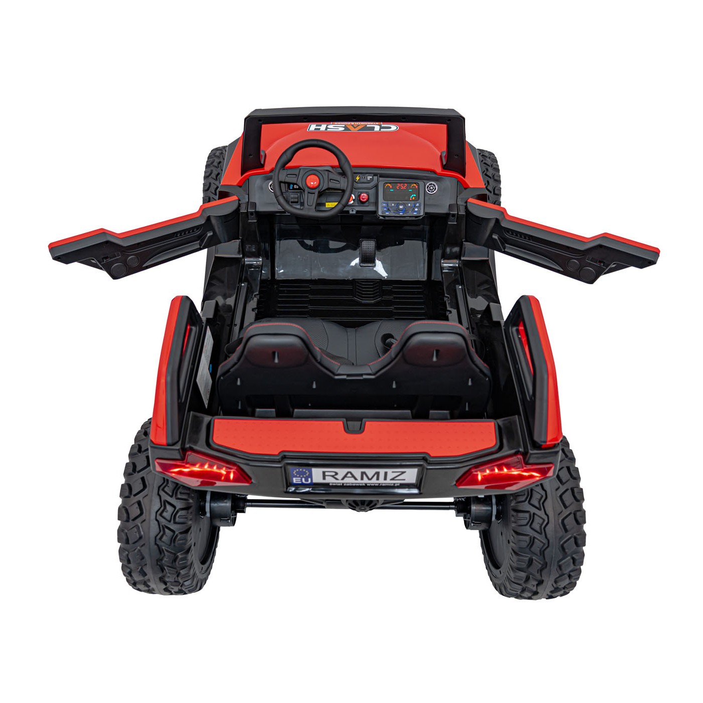 Vozidlo Buggy Clash STRONG 4x4 červené