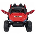 Vozidlo Buggy Clash STRONG 4x4 červené