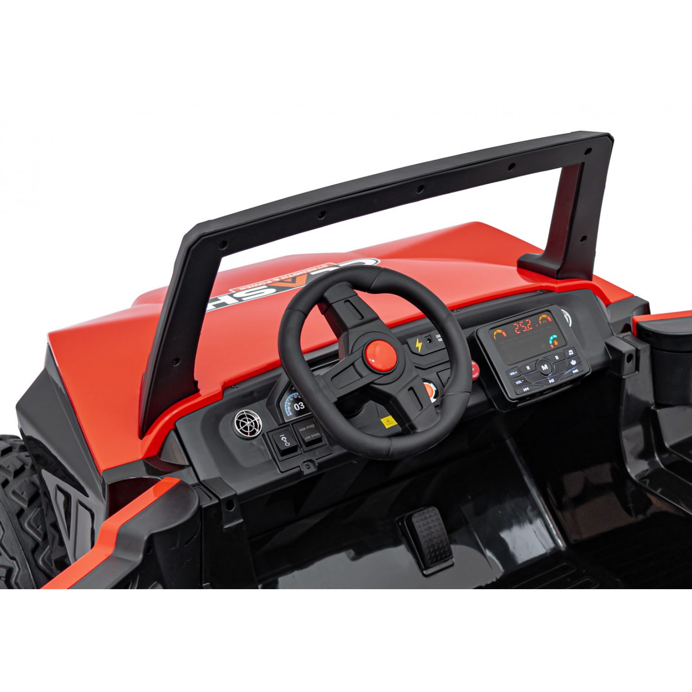 Vozidlo Buggy Clash STRONG 4x4 červené