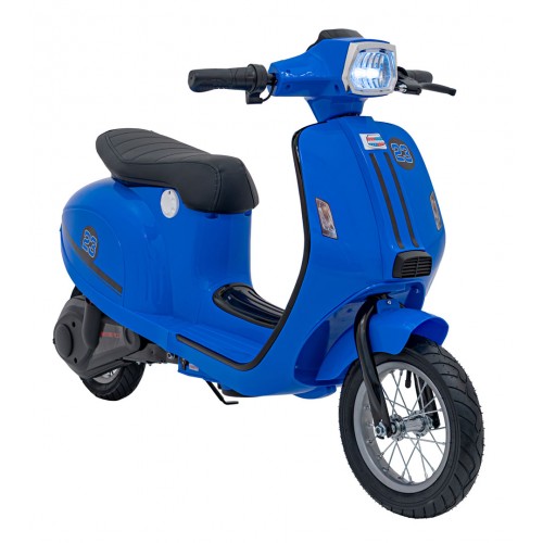 Automobilový skútr Retro 23 modrý