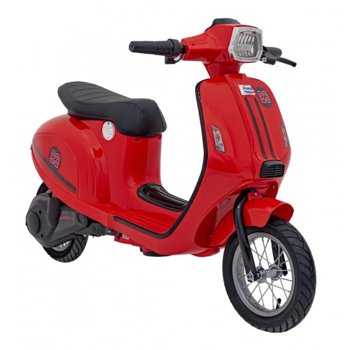 Automobilový skútr Retro 23 červená