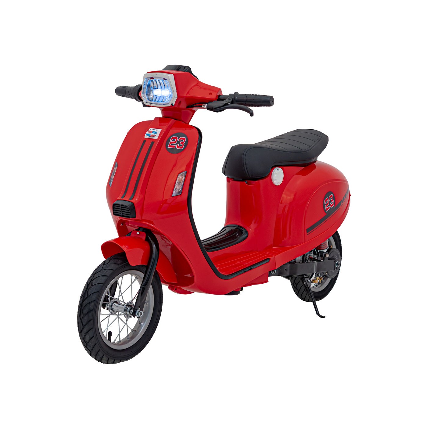 Automobilový skútr Retro 23 červená