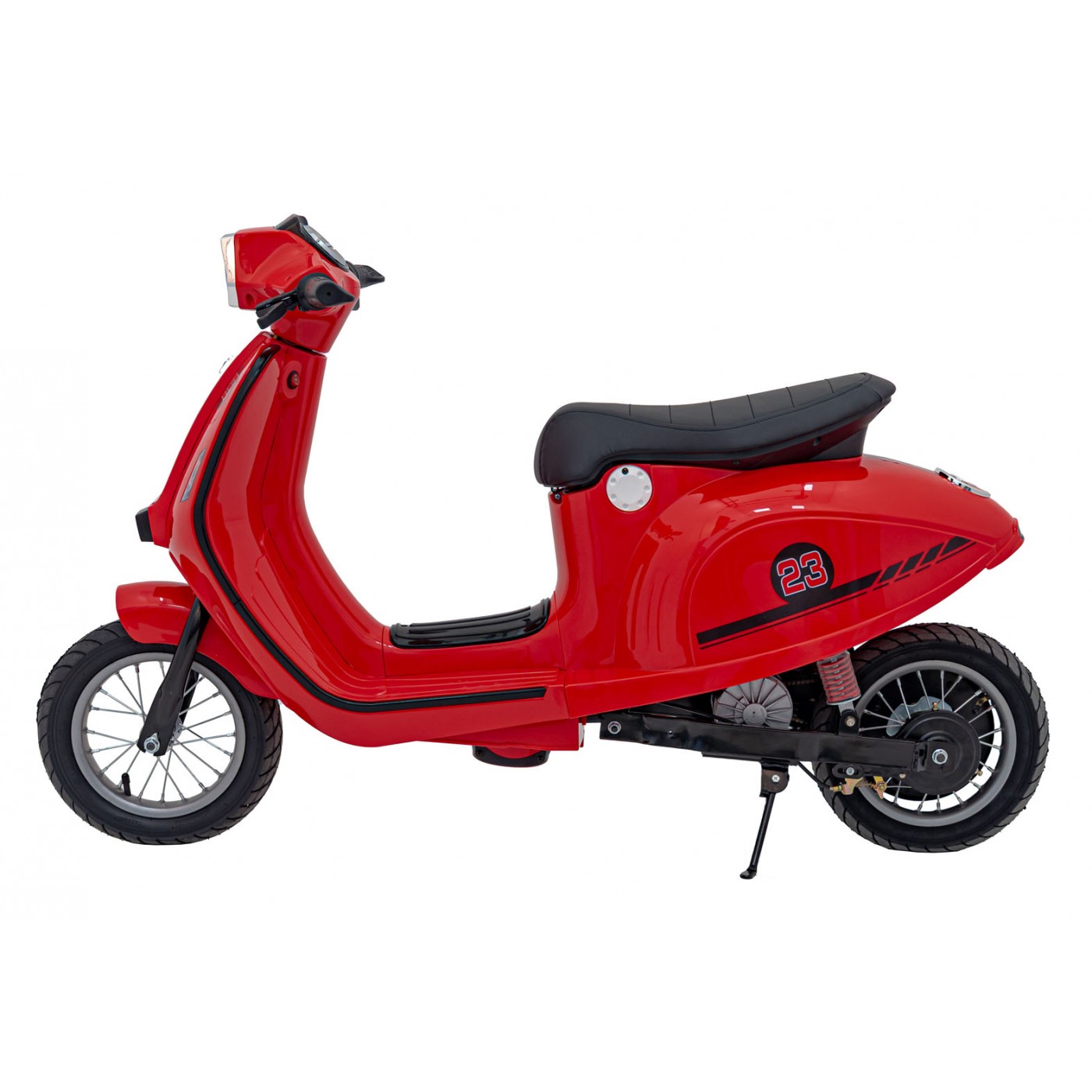 Automobilový skútr Retro 23 červená