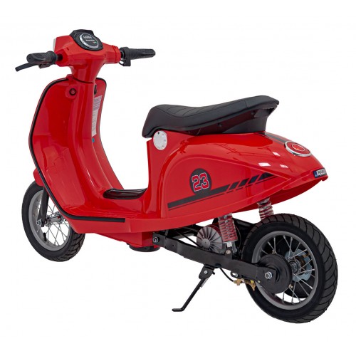 Automobilový skútr Retro 23 červená