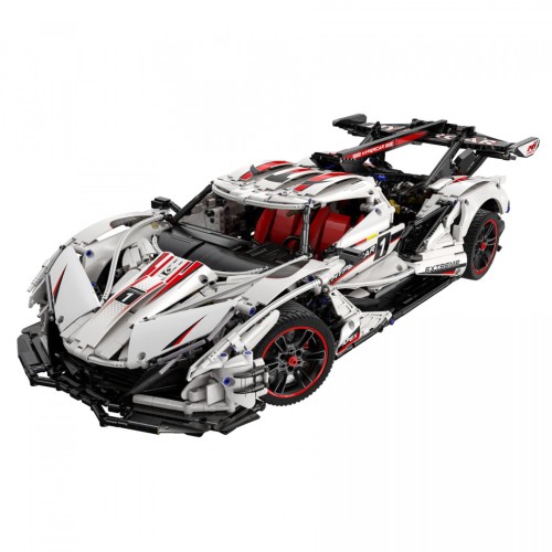 Technické bloky CaDA 4449 el. Dálkově ovládaný V12 Hyperauto Sports auto Master