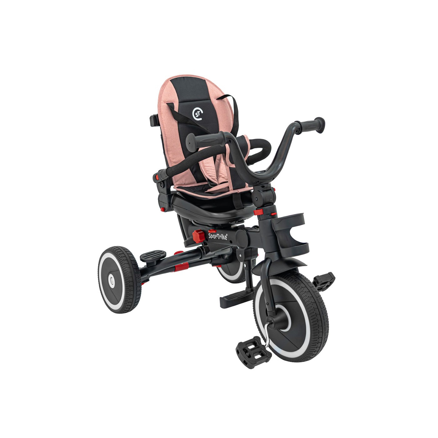 RIDER Růžová tříkolka SPORTRIKE