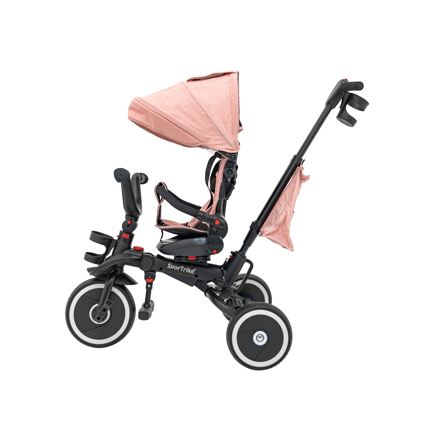RIDER Růžová tříkolka SPORTRIKE