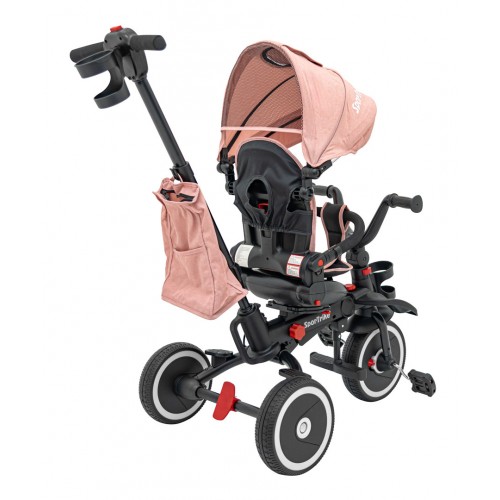 RIDER Růžová tříkolka SPORTRIKE