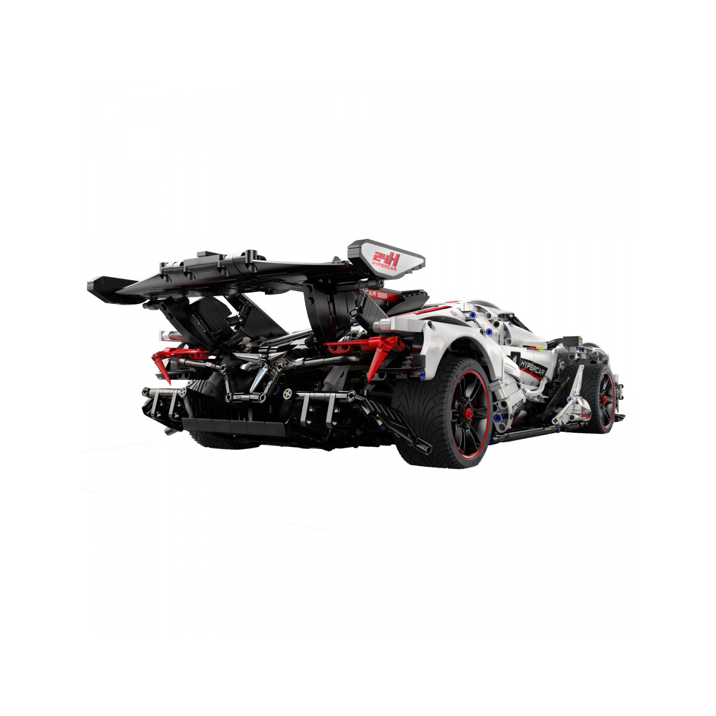 Technické bloky CaDA 4449 el. Dálkově ovládaný V12 Hyperauto Sports auto Master