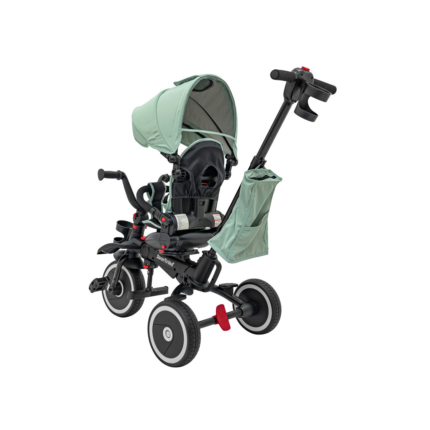 RIDER Zelená Tříkolka SPORTRIKE