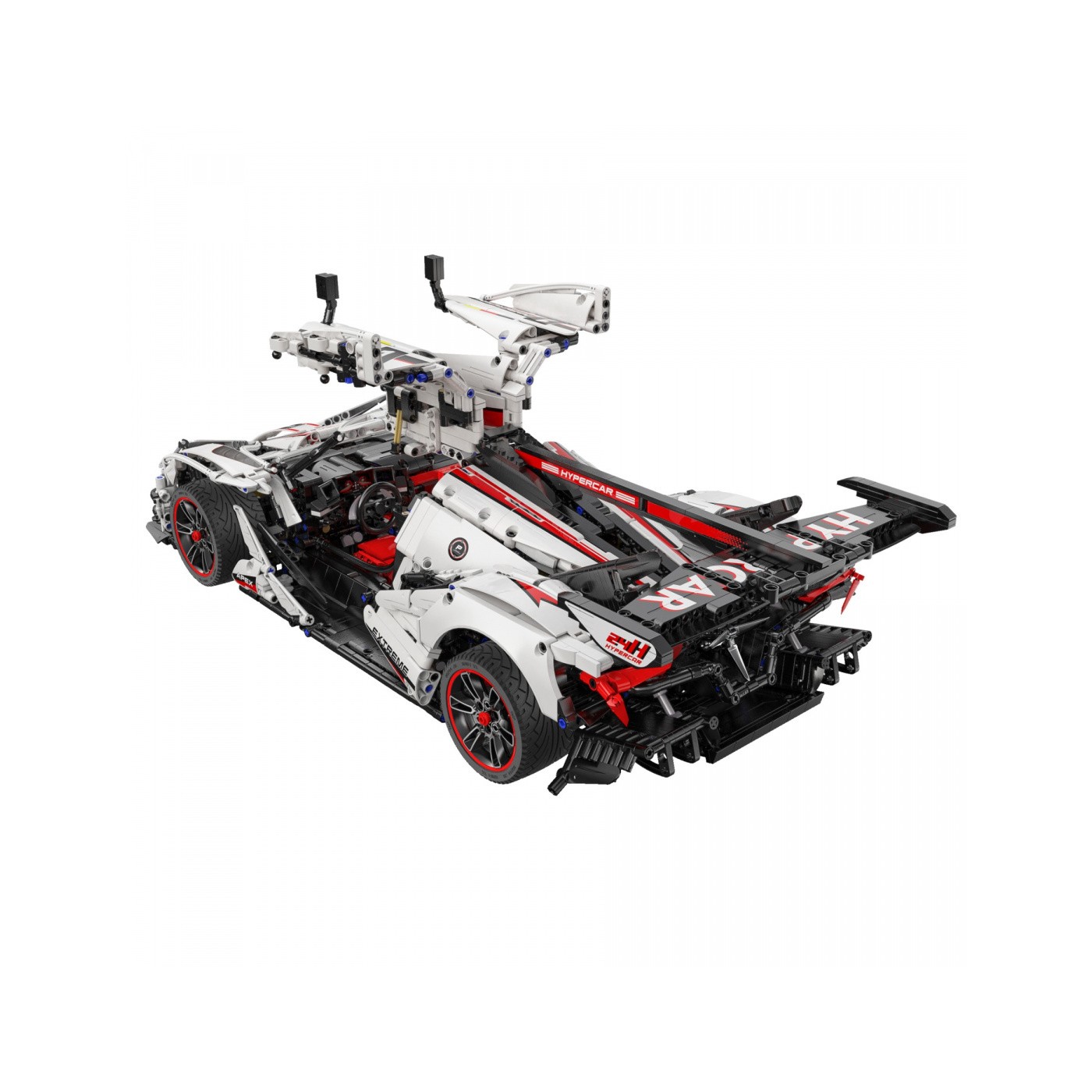 Technické bloky CaDA 4449 el. Dálkově ovládaný V12 Hyperauto Sports auto Master