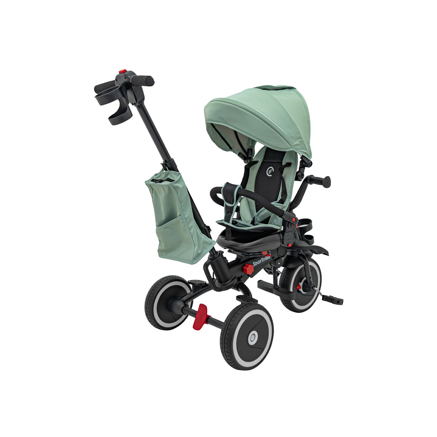 RIDER Zelená Tříkolka SPORTRIKE