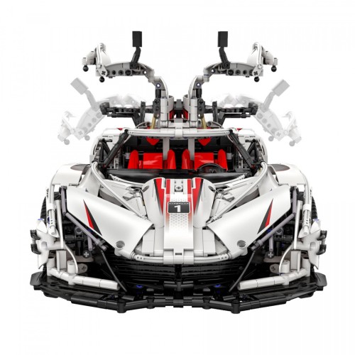 Technické bloky CaDA 4449 el. Dálkově ovládaný V12 Hyperauto Sports auto Master