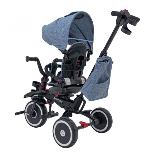 Tříkolka RIDER Modrá SPORTRIKE
