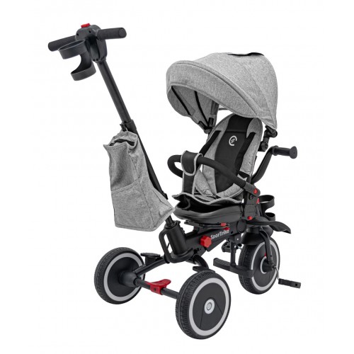 RIDER Šedá SPORTRIKE Tříkolka
