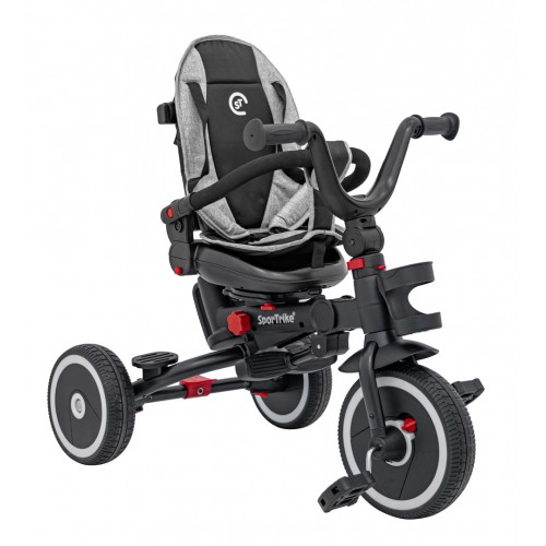 RIDER Šedá SPORTRIKE Tříkolka