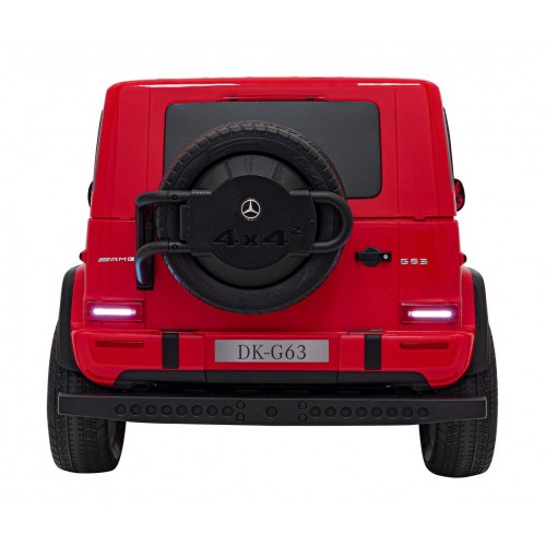 Vozidlo Mercedes Benz G63 AMG XXL MP4 Červená barva
