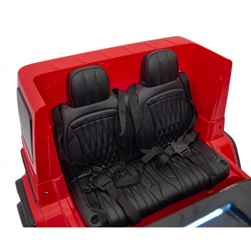 Vozidlo Mercedes Benz G63 AMG XXL MP4 Červená barva