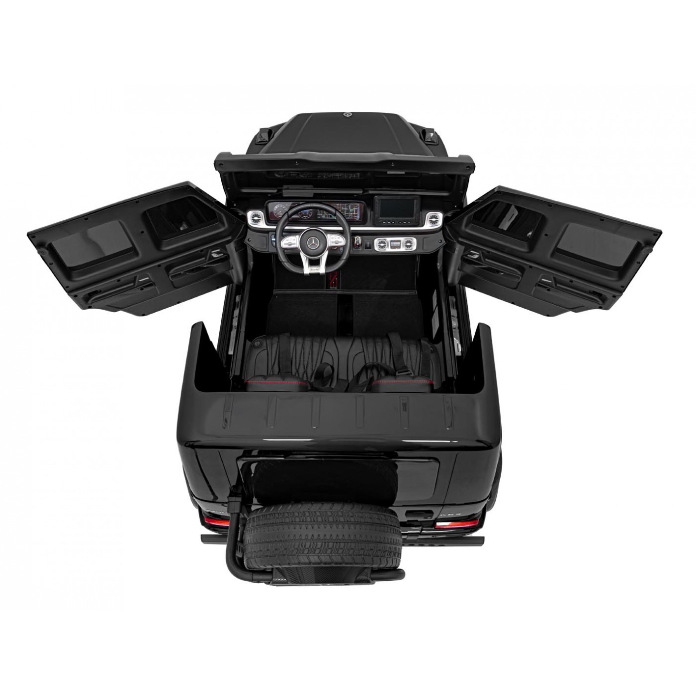 Vozidlo Mercedes Benz G63 AMG XXL MP4 Black Paint
