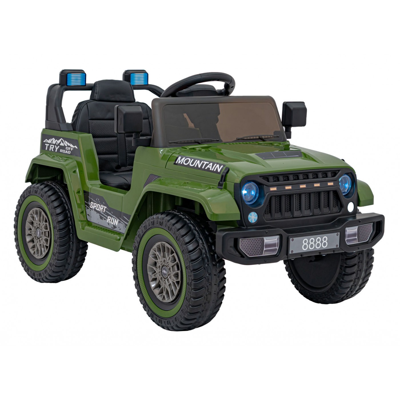 Off Road MOUNTAIN Vehicle Zelená