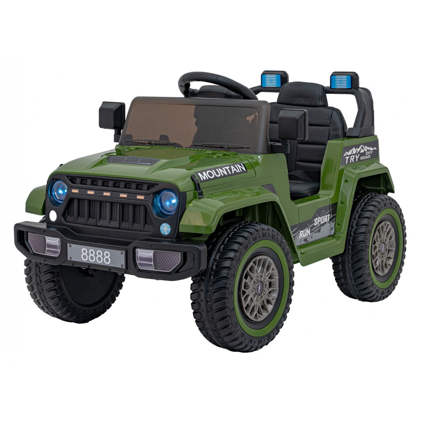 Off Road MOUNTAIN Vehicle Zelená