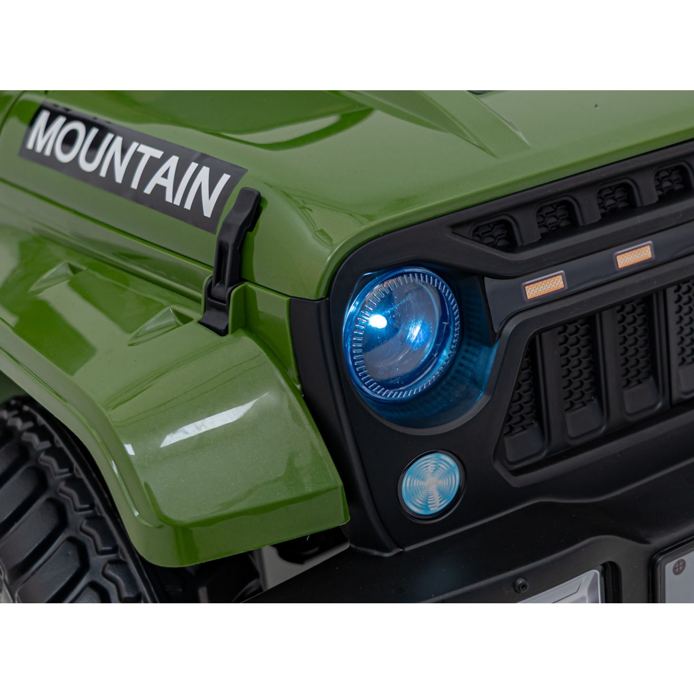 Off Road MOUNTAIN Vehicle Zelená