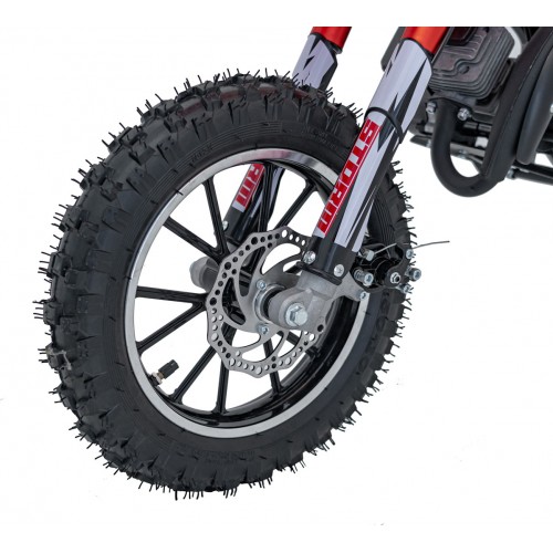 Spalovací motor vozidla 49CC STORM červený