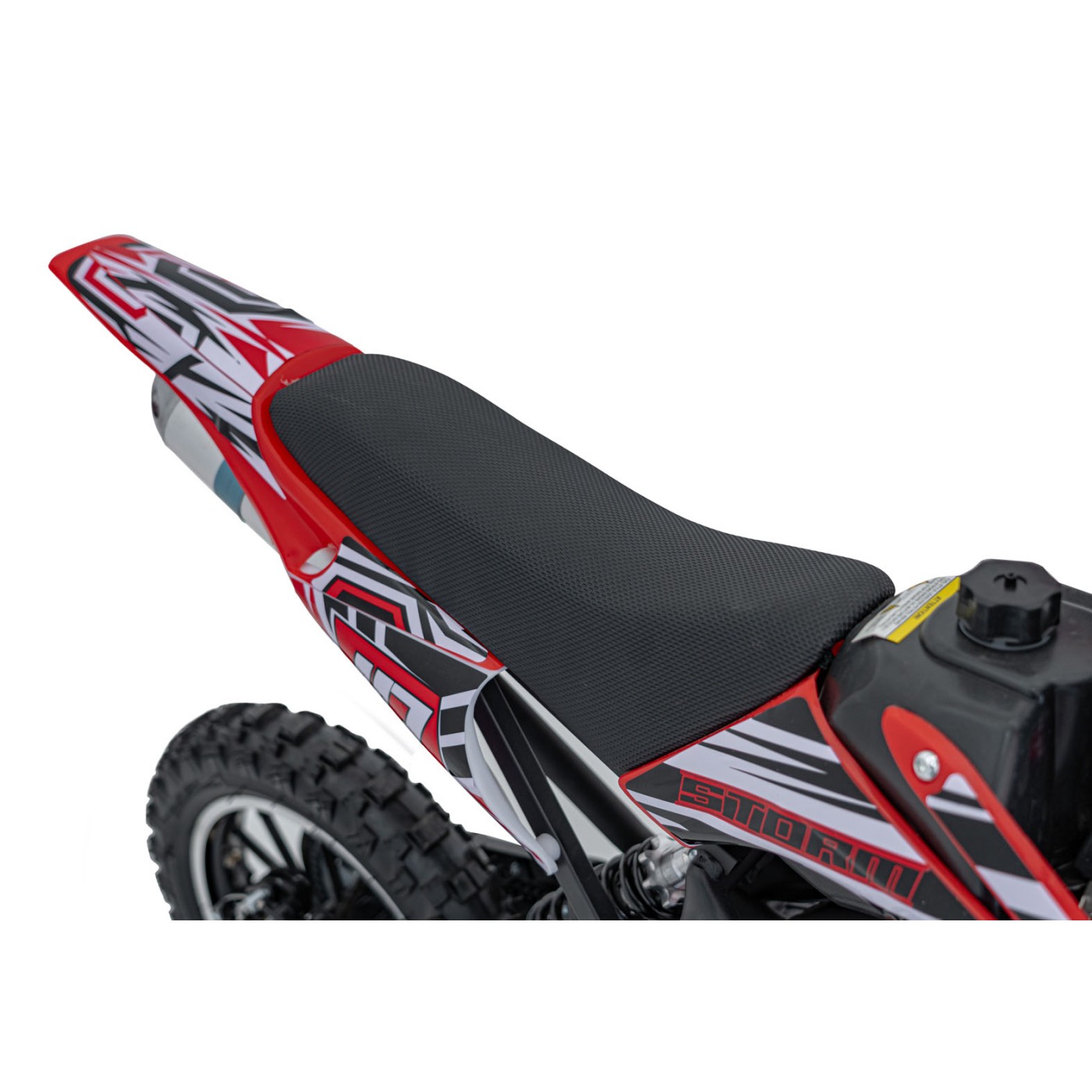 Spalovací motor vozidla 49CC STORM červený