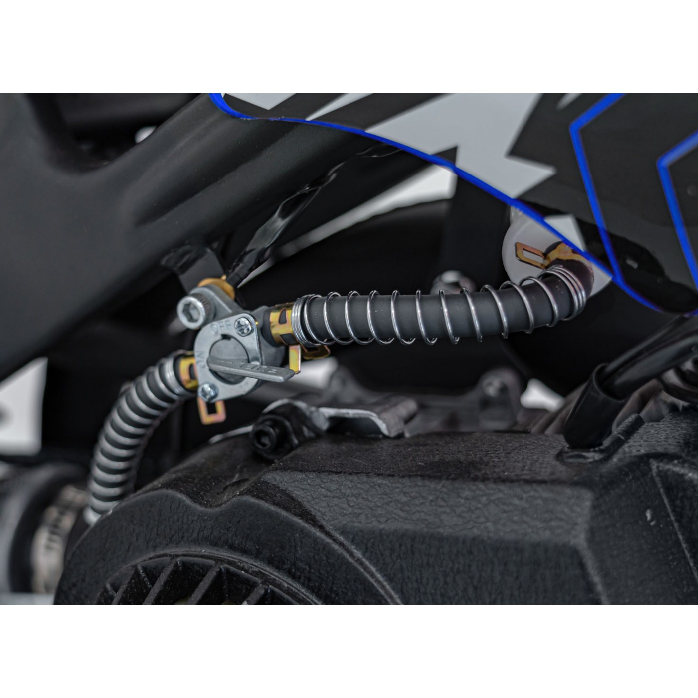 Vozidlo spalovací motor 49CC STORM modrá