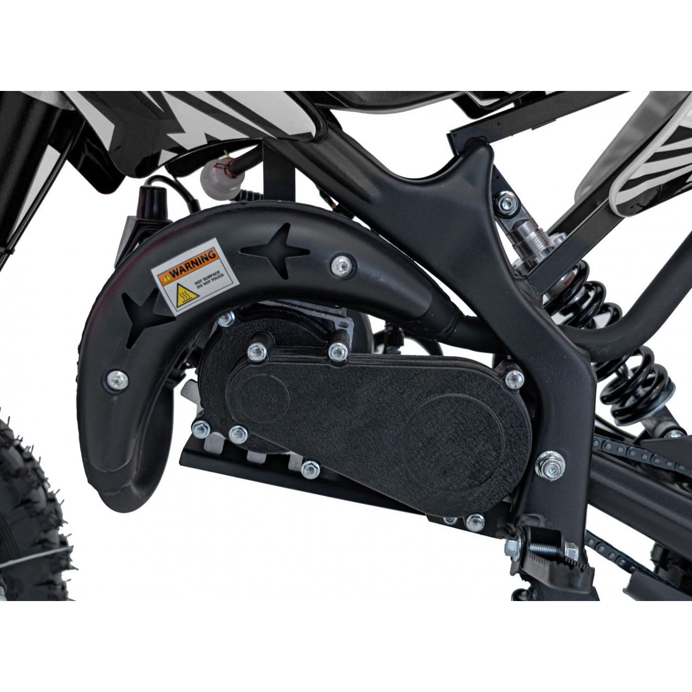 Spalovací motor vozidla 49CC STORM černý