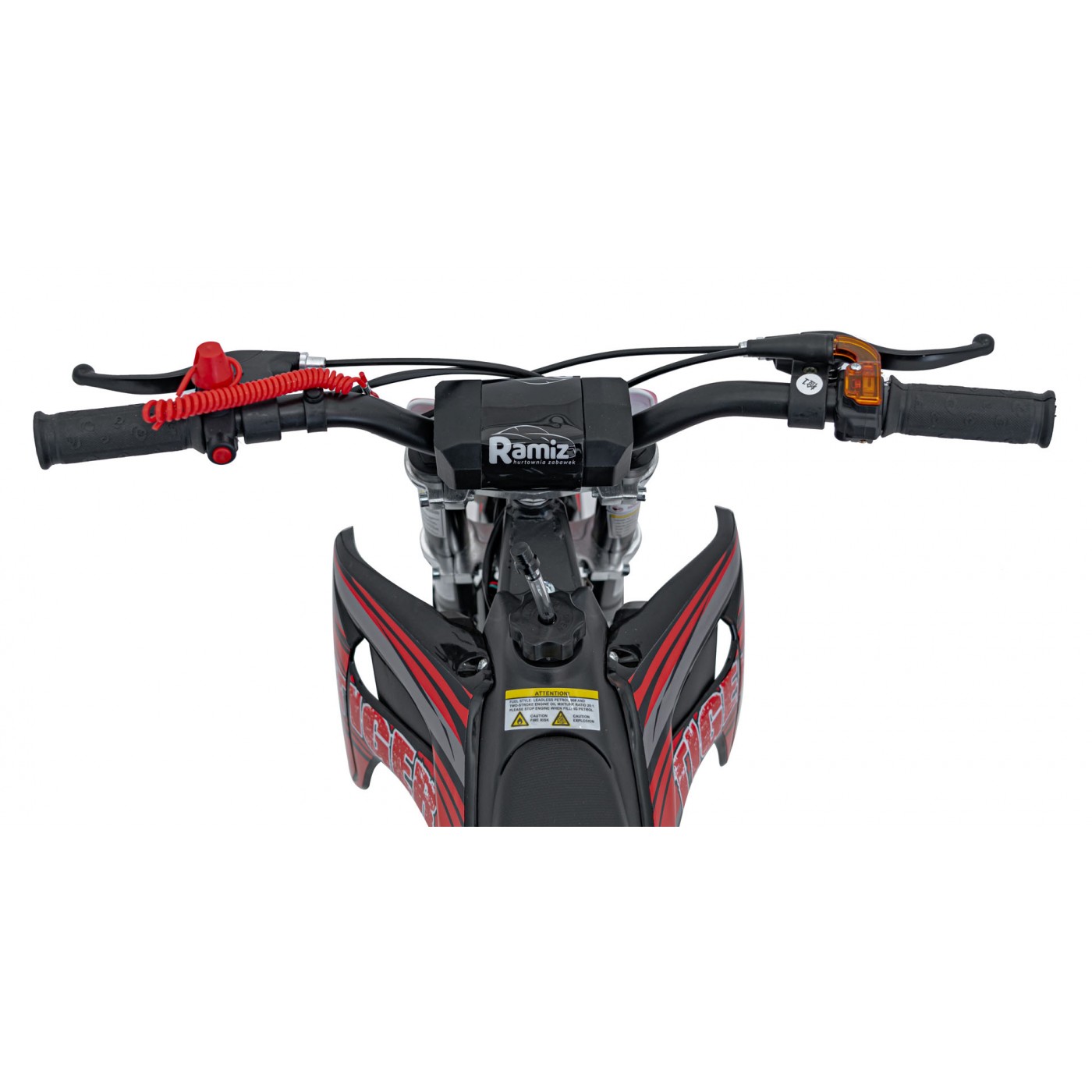 Vozidlo 49CC TIGER Red spalovací motor