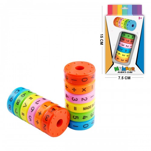 Magnetický barevný matematický válec