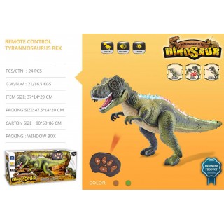 Dinosaurus Tyrannosaurus s pilotem