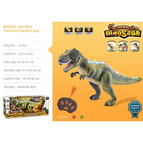 Dinosaurus Tyrannosaurus s pilotem
