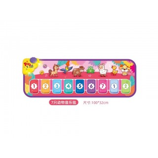 Pink Animals Keyboard Mat