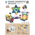 Magnetické bloky sada 100 kusů