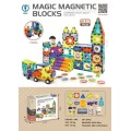 Magnetické bloky sada 139 kusů