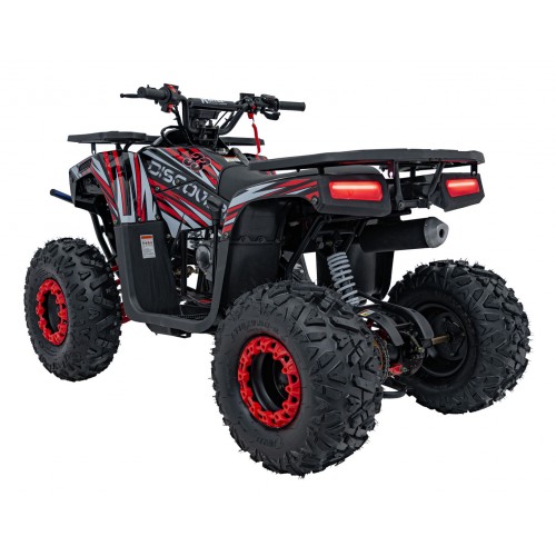 Vozidlo Quad Combustion 125CC DISCOVERER Red