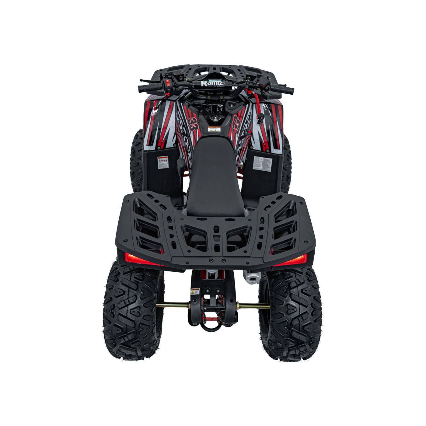 Vozidlo Quad Combustion 125CC DISCOVERER Red