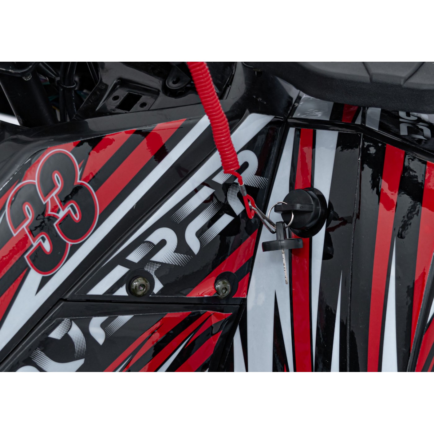 Vozidlo Quad Combustion 125CC DISCOVERER Red