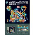 Magnetické bloky sada 202 kusů
