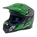 Enduro motocyklová přilba Green S