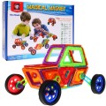 Magnetické bloky sada 46 kusů