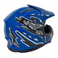 Moto přilba Enduro Blue S